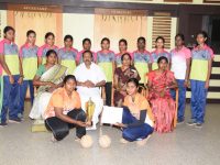 Hand ball team-Bharathiar University Inter Collegiate Level